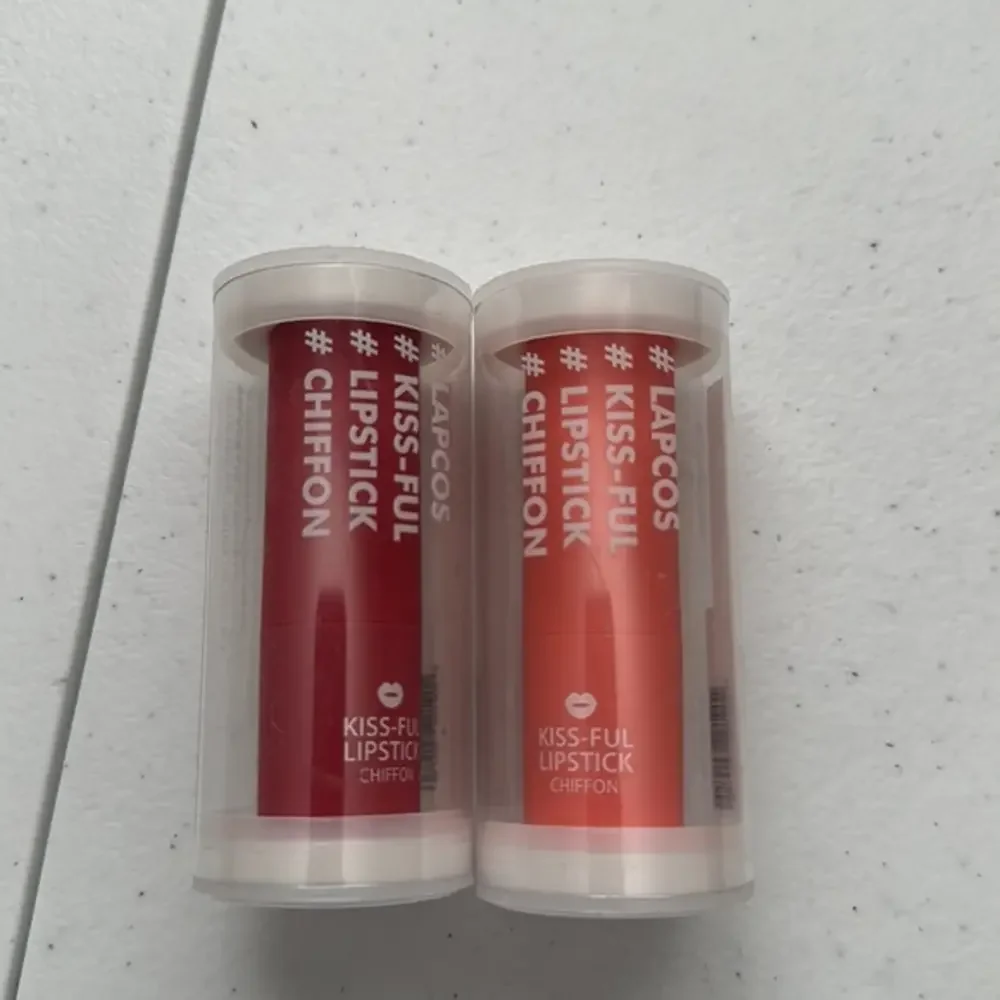 NEW 2 Lapcos Kiss-Full Lipsticks